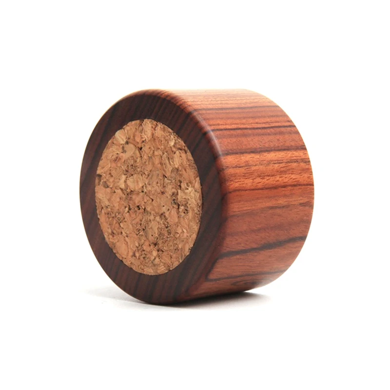 1 KS Santalového dreva Ihly Vložiť Kolo Ihly Základne Držiaka Dub Core Needle Skladovanie