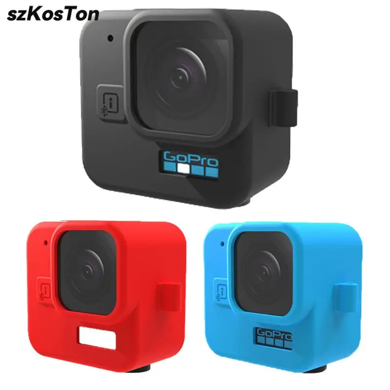 Silikónové Ochranné puzdro silikónové puzdro pre GoPro Hero 11 Čierne Mini Akcia Fotoaparát Bývanie Rám Prípade Ochranca Kože Kryt